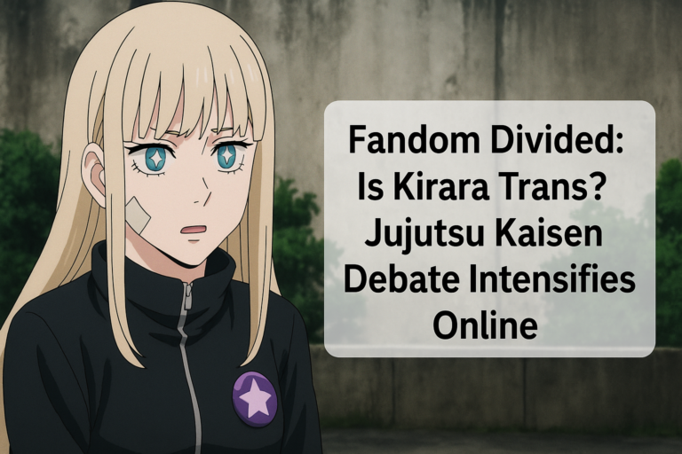 Fandom Divided: Is Kirara Trans? Jujutsu Kaisen Debate Intensifies Online