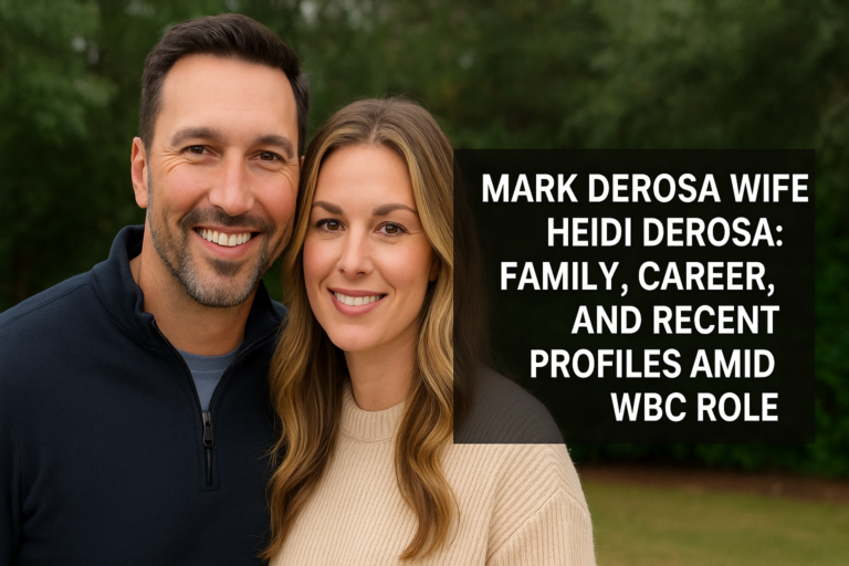 Mark DeRosa Wife Heidi DeRosa: Family, Career, and Recent Profiles Amid WBC Role