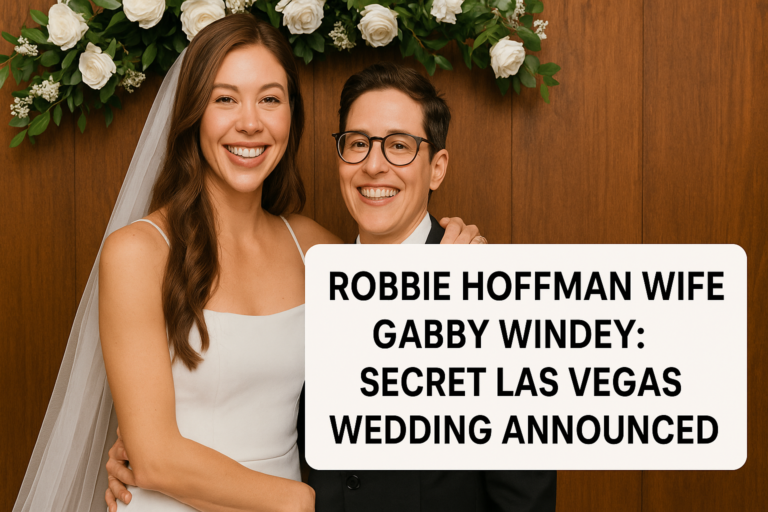 Robbie Hoffman Wife Gabby Windey: Secret Las Vegas Wedding Announced