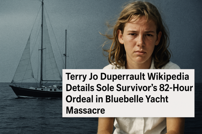 Terry Jo Duperrault Wikipedia Details Sole Survivor’s 82-Hour Ordeal in Bluebelle Yacht Massacre